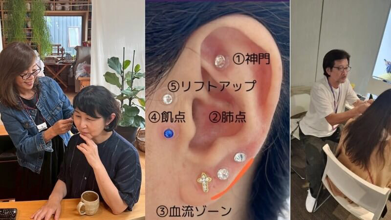 武蔵野美女フェスに出店するキラキラ耳つぼのブース画像