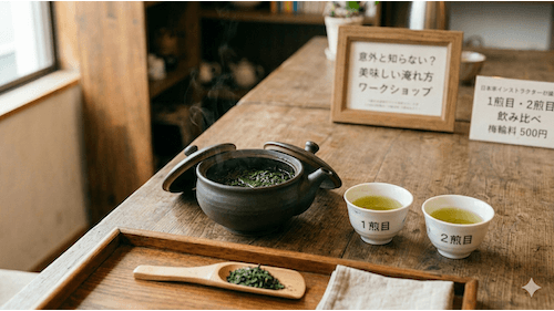 武蔵野美女フェス｜意外としらない日本茶の美味しい淹れ方