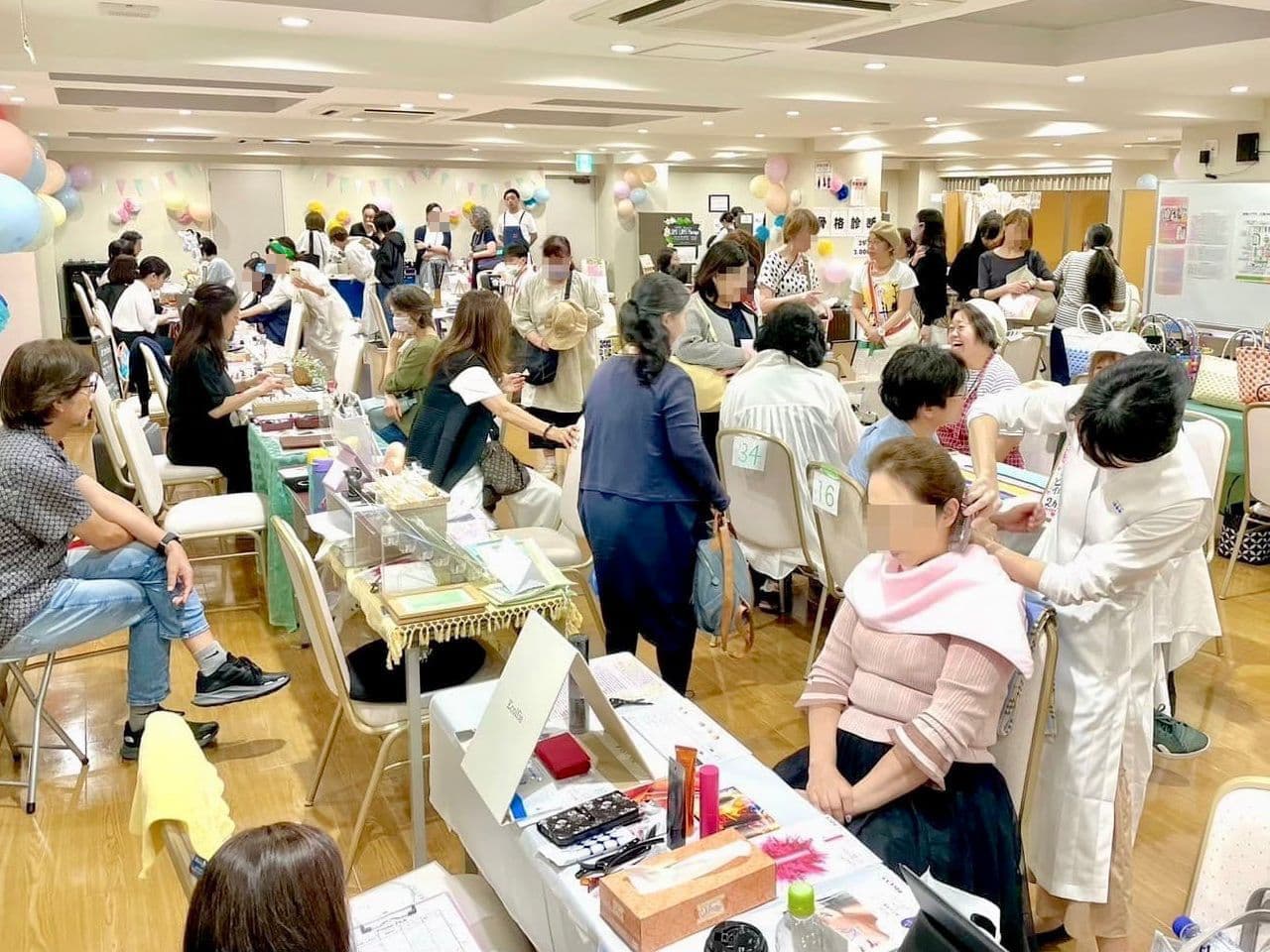 美女フェスのイベントの様子